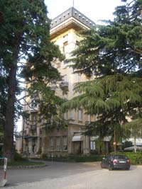 Il Palace Hotel a Varese.